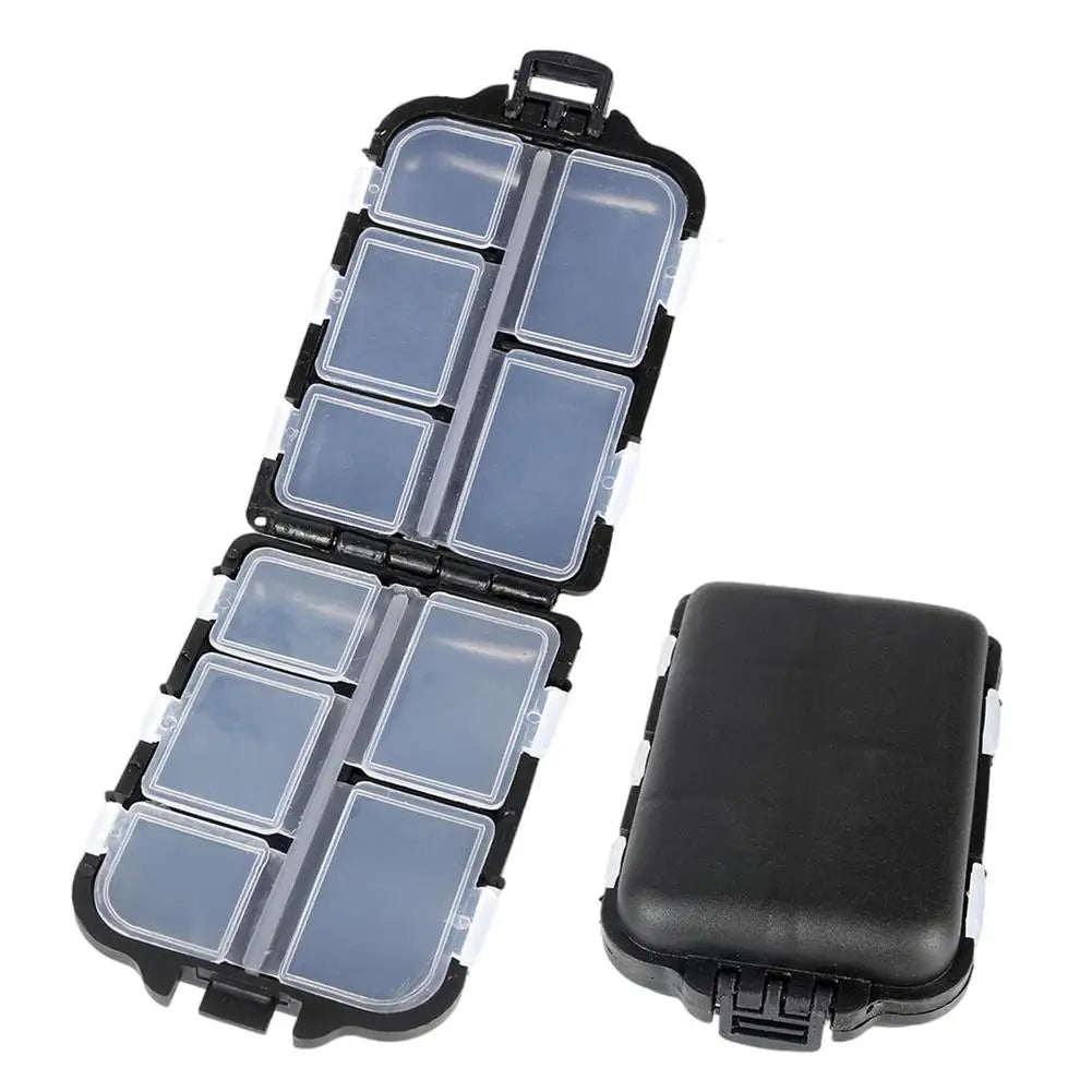 2024 New Fishing Gear Tackle Case Fishing Gear Accessories Box Large Capacity Fish Hook Tool Storage Box Fishing Tackle Box