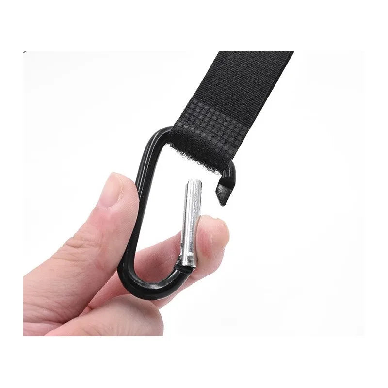 1-10pcs Stroller Hooks Buckles Clip Aluminum Alloy Carabiner Cart Organizer Diaper Bag Shopping Pram Hook Buckle Stroller Hanger