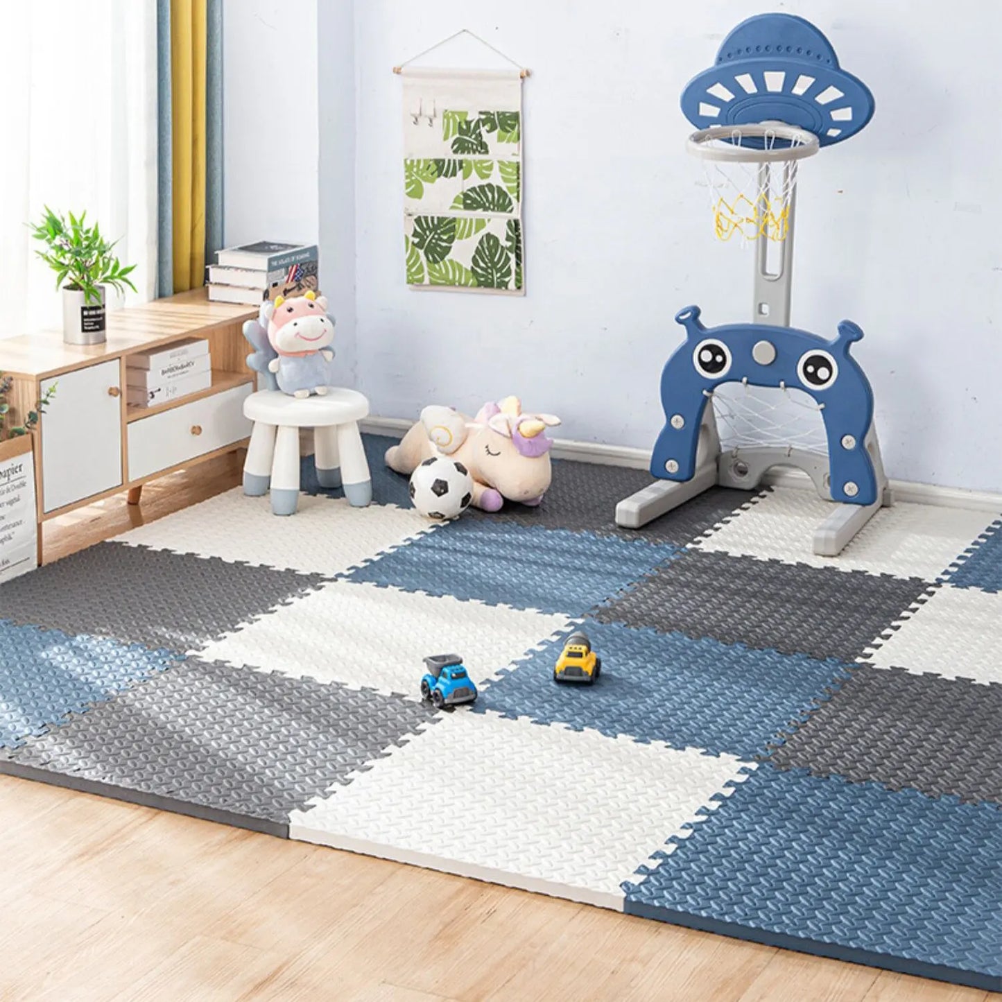 16PCS Baby Play Mats EVA Foam Puzzle Mat Children Room Activities Mat For Baby Interlock Floor Carpet 30*30CM