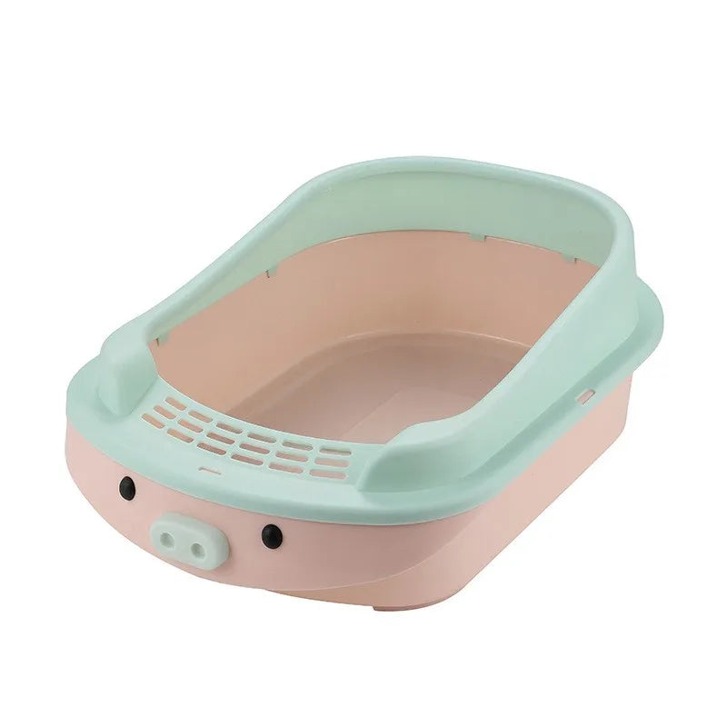 Sandboxes for Cat Litter Box Oversized Toilet Smart Semi Enclosed Anti External Splashing Supports Long Cat Drop Shipping