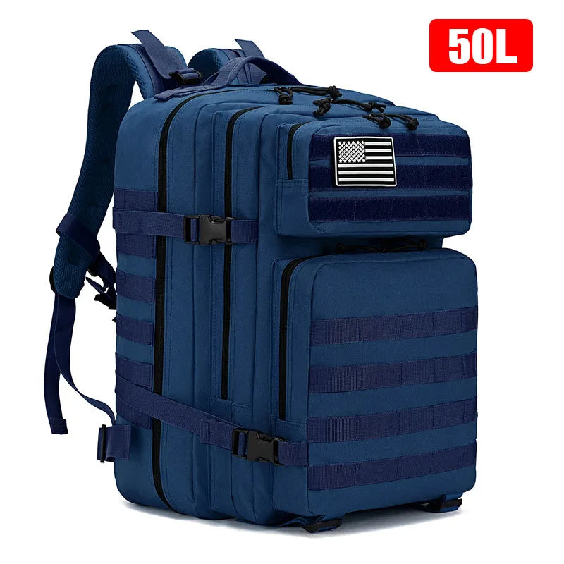 30L/50L Women Men Backpack Sport Trekking Hunting Nylon Rucksack Military Hiking Bag Navy Blue Pink Camouflage Tactical Backpack