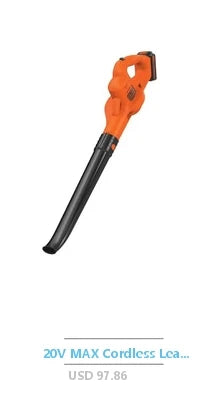 Electric Cordless Leaf Blower 650CFM 180MPH Variable Speed 21V 2x6.0Ah Battery Powered Ultimate Control Lightweight Shoulder