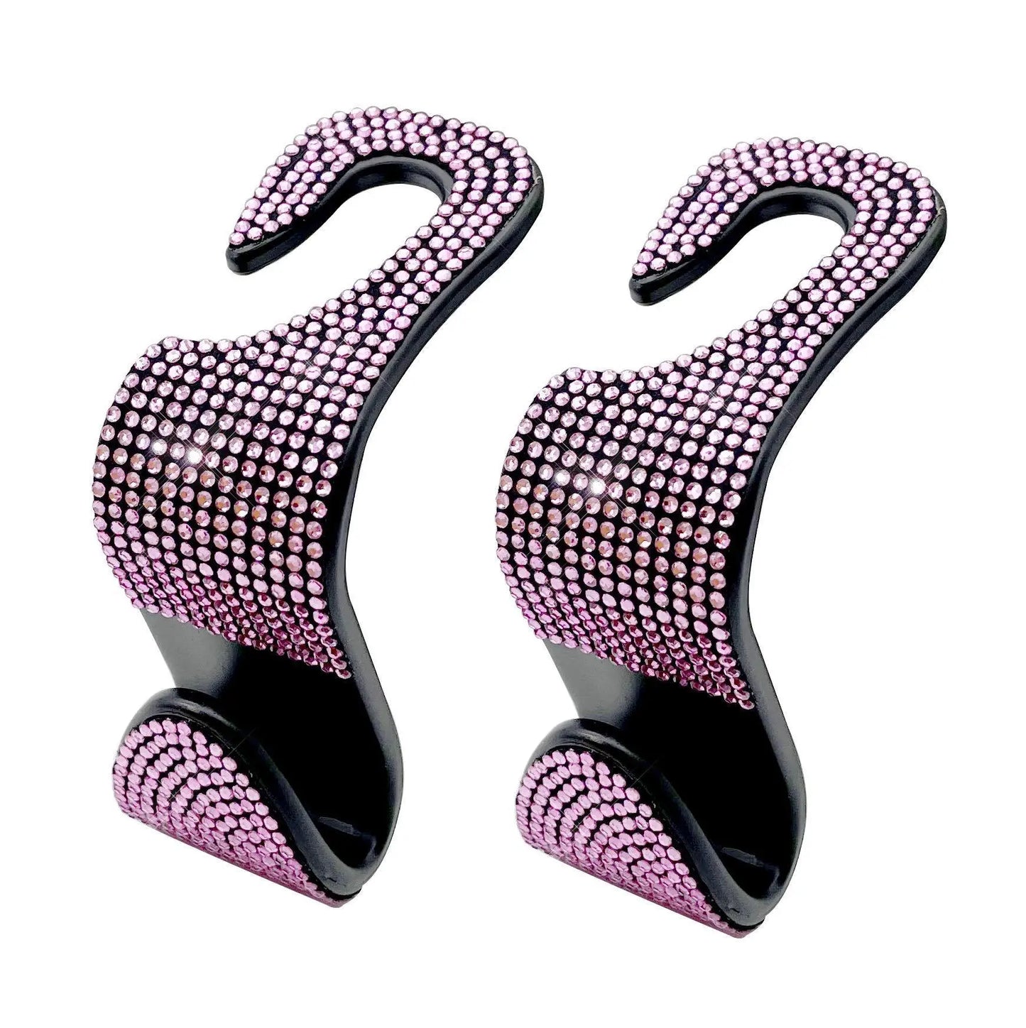 Dazzling Diamond Car Seat Backrest Hook Car Backrest Universal Head Restraint Storage Rack Automotive Interior Accessories