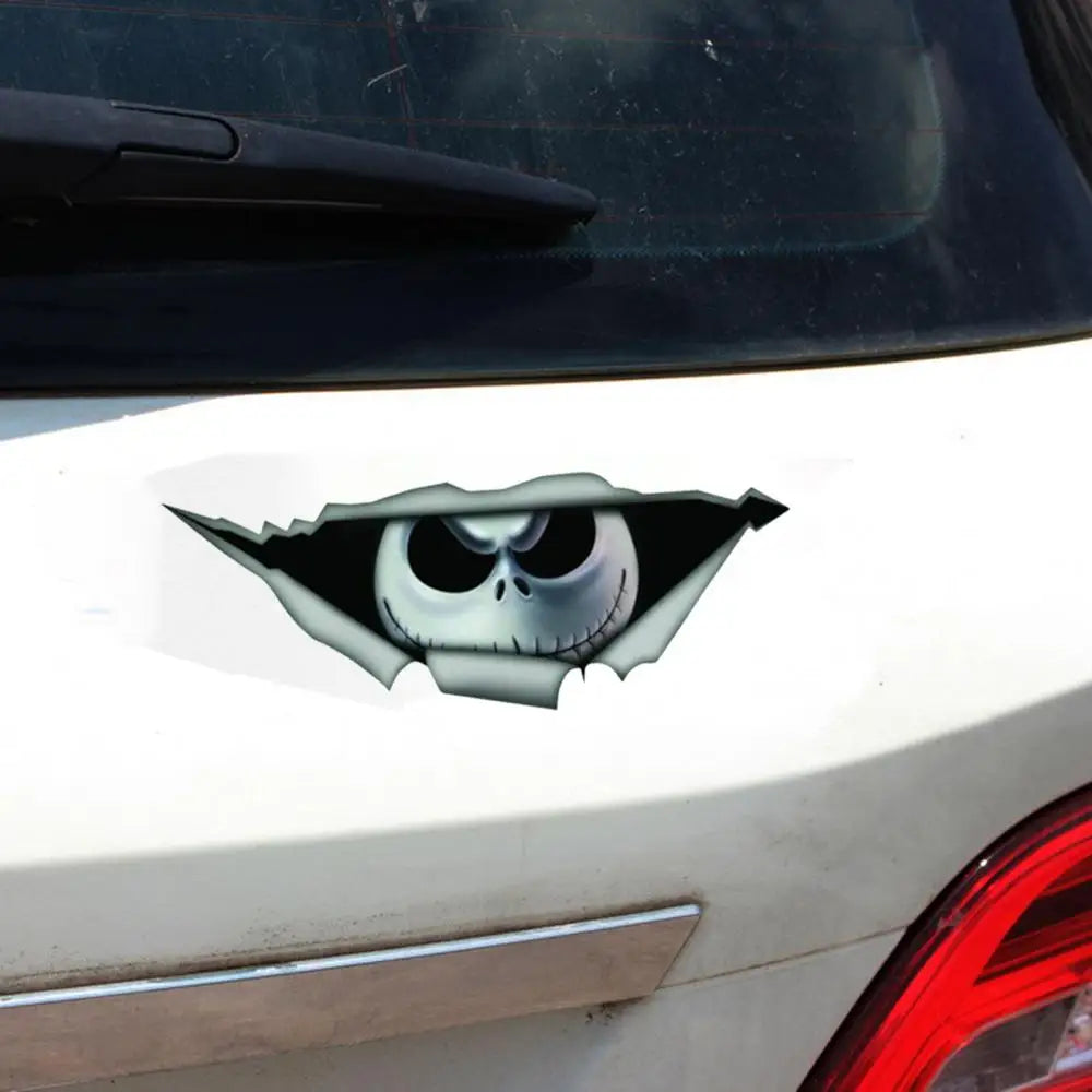 Creative  Peeking Car Sticker Style Modified Stickers Eyes Decoration Window Decal Simulation Auto Waterproof Sticker Hot Sale