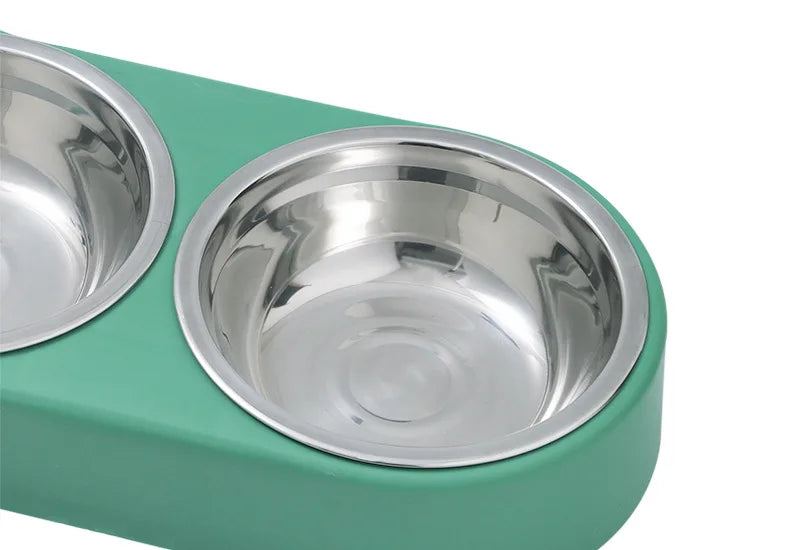 Pet Supplies Cat Drinker Automatic Feeders Food Bowl Dishes Water Fountain Cat Kibble Dispenser Pet Accessories Goods For Cats