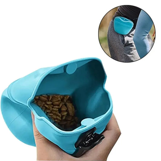 Dog Training Waist Bag Pet Food Bag Training Bag Dog Reward Snack Bag Portable Dog Bag Walking Dog Bag Special for Dog Training