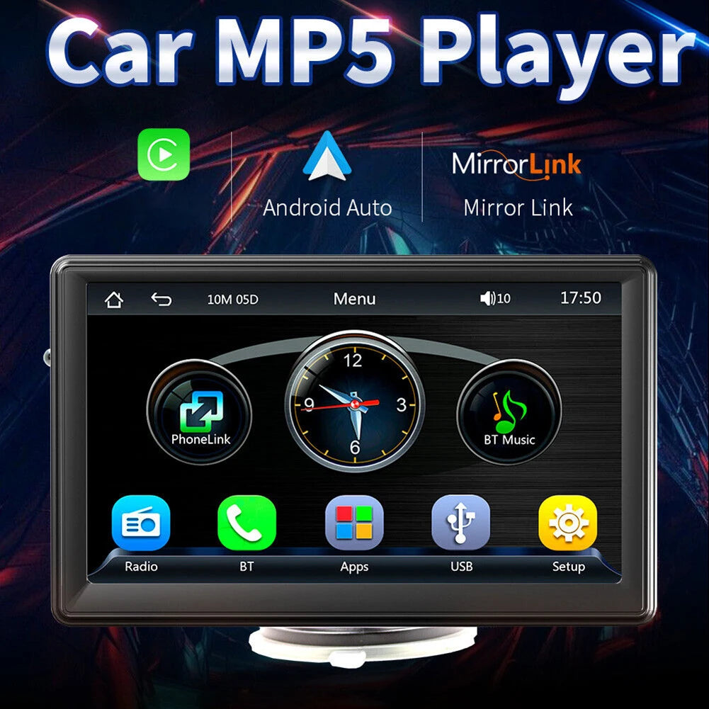 Carplay Android Auto Car Radio HD Display Car Monitor Bluetooth-Compatible Car Intelligent System WiFi FM Radio Reversing Camera