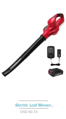 Electric Cordless Leaf Blower 650CFM 180MPH Variable Speed 21V 2x6.0Ah Battery Powered Ultimate Control Lightweight Shoulder