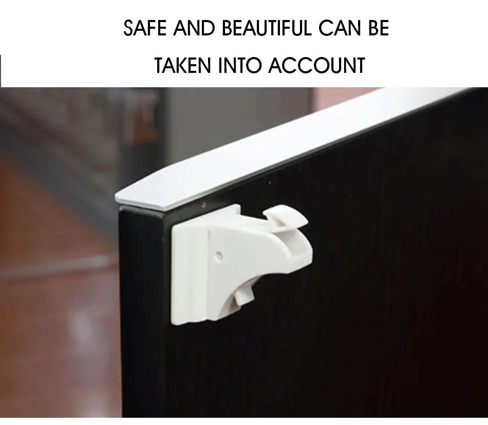 Magnetic Child Lock Children Protection Baby Safety Lock Drawer Latch Cabinet Door Lock Limiter Children Security Locks