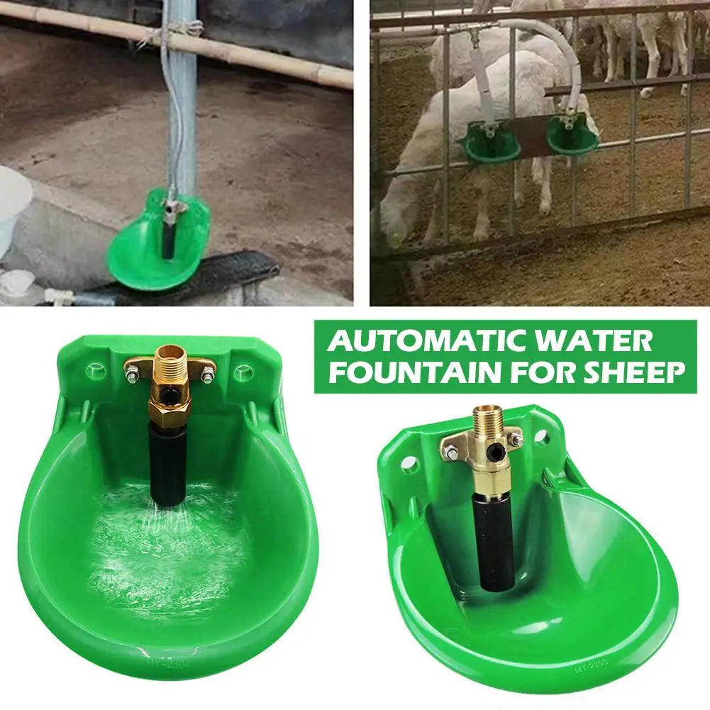 Automatic Farm Feeding Water Bowl Dispenser, Drinking Bowl for Sheep, Goats, Piglets, Farm, Livestock Supply