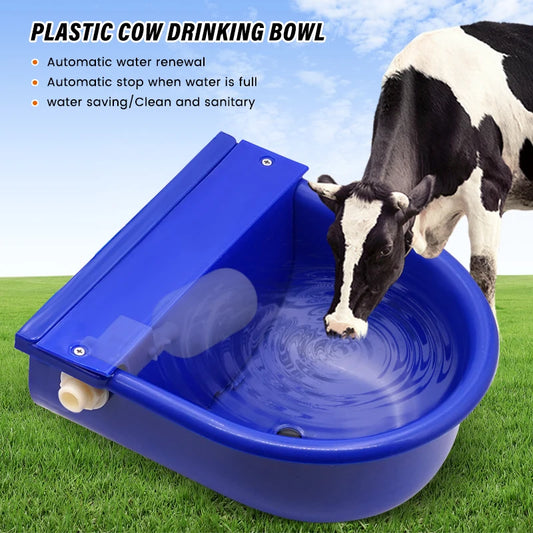 Livestock Cattle Goat Water Drinker Bowl Automatic Water Bowl Float Valve Cow Horse Drinking Bowl Farm Animal Feeding Eqipment