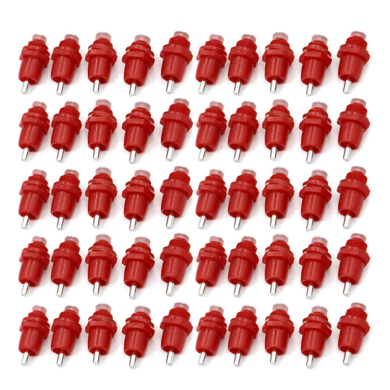 120 Pcs Spring Type Chicken Waterer Nipples Automatic Water Dispenser Mouth Bird Drinking Water Poultry Farming Equipment