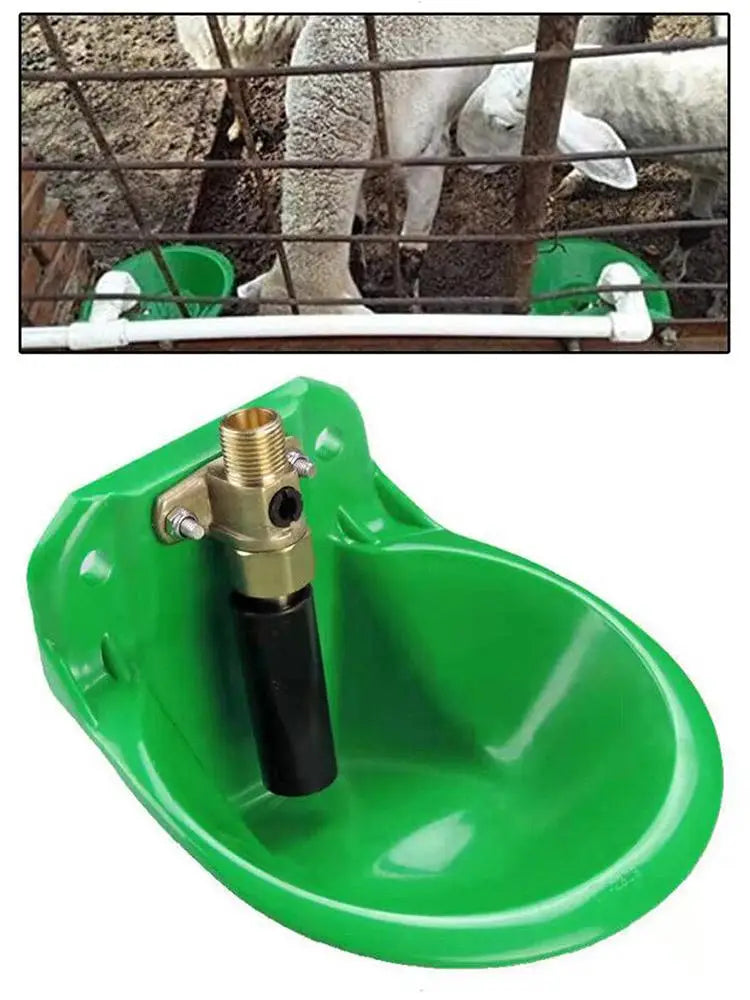 Automatic Farm Feeding Water Bowl Dispenser, Drinking Bowl for Sheep, Goats, Piglets, Farm, Livestock Supply