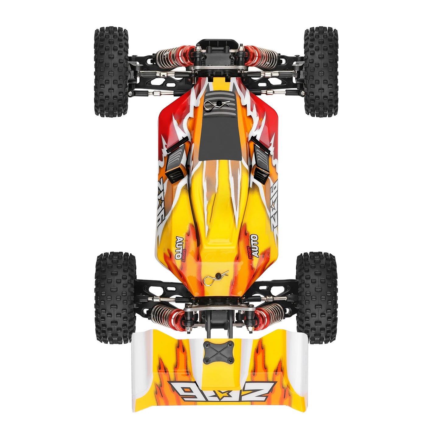 Wltoys XKS 144001 RC Car 75km/h Remote Control Car Off-Road Car High Speed 1/14 2.4GHz Racing Car 4WD RTR with Metal Chassis